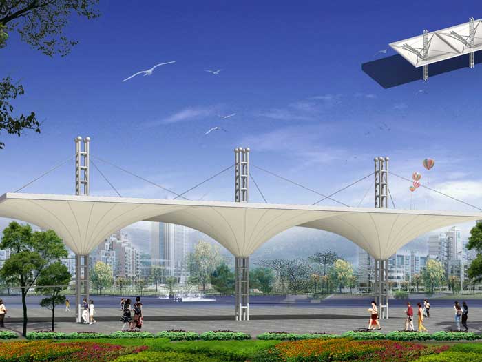 國際航空展覽中心充氣膜結(jié)構(gòu)
